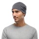 LIGHT MERINO WOOL BUFF Tenká Čiapka z Merino Vlny (Farba: Sivá)
