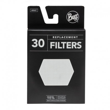Vymeniteľné Filtre pre Masku BUFF (30 ks - Pre Dospelých)