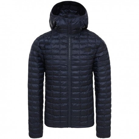 THERMOBALL ECO Pánska zimná bunda s kapucňou THE NORTH FACE (Farba: urban navy matte)
