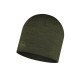 LIGHT MERINO WOOL BUFF Tenká Čiapka z Merino Vlny (Farba: Zelená)