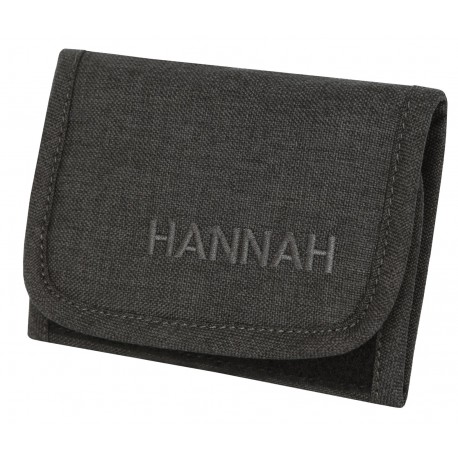 HANNAH CAMPING NIPPER URB Malá Cestovna peňaženka (Farba: antracit)