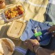 KOMPLET PICNIC + OPINEL Nerezová Sada Príbora na cesty (N°08)