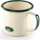 Plechový Turistický Hrnček GSI OUTDOORS CUP, deluxe cream