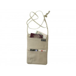 Vrecko na doklady a peniaze na krk: SILK NECK WALLET McNETT