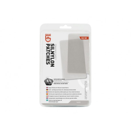 Opravné záplaty na opravu stanov, plachiet, batohov a tašiek GEAR AID SILNYLON