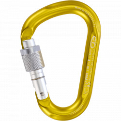 CLIMBING TECHNOLOGY SNAPPY SG ELOX HMS Karabína so Zámkom (Farba: žltá)